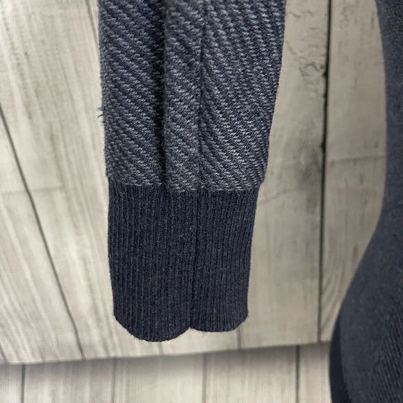 Frederik Anderson Copenhagen Men's Small Blue Cotton Blend Crewneck Sweater - Picture 4 of 7